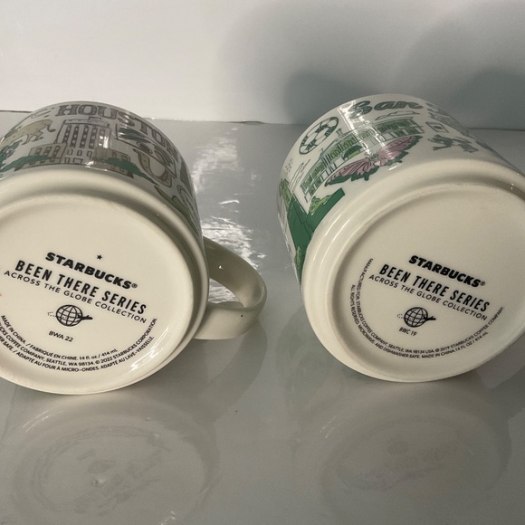 2 STARBUCKS BEEN THERE SERIES ACROSS THE GLOBE SERIES HOUSTON / SAN JOSE - Picture 5 of 5